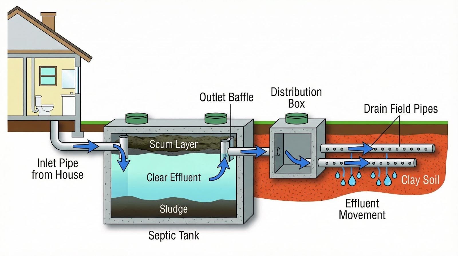 Anytime Septic of Cartersville Addresses the Causes of Slow Drains and Septic System Issues